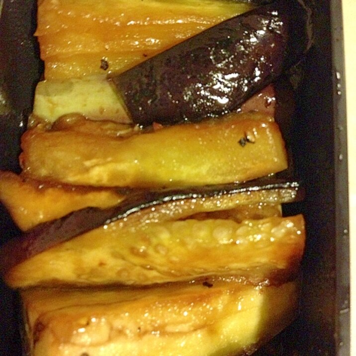 お弁当に ナスのめんつゆ炒め レシピ 作り方 By みゅうしろ 楽天レシピ